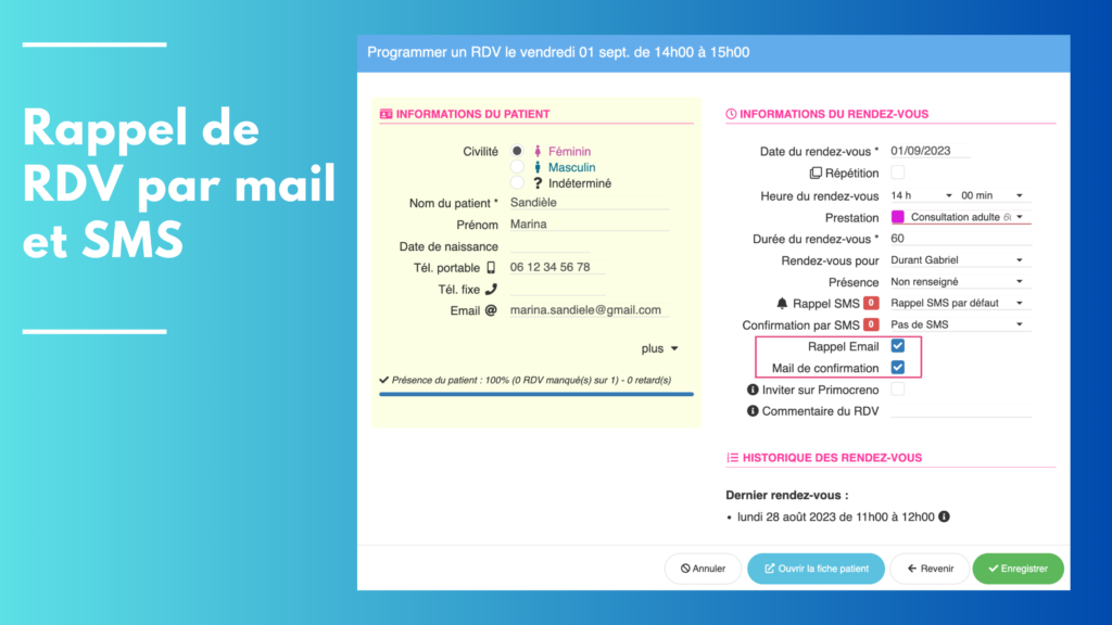 Thérapeutes PVPP : Liste d'attente