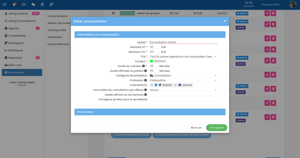 Configuration-prise-rendez-vous-en-ligne-creation-consultation